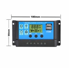 PWM Controller 50A 12V/24V Solar Charge Controller - Image 3
