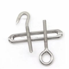 Stainless Steel Rigging Wire Rope J Hook Turnbuckle - Image 1