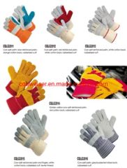 Leather Palm Protective Assembly Safety Tools Work Assembly Gloves - Image 2