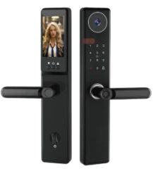 High Security Fingerprint/RFID Card/WiFi/Tuya/Tt APP/ with Camera Intelligent Anti-Peep Digital Smart Door Lock (934) - Wuxi GMB International Corporation
