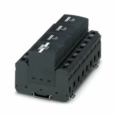 Phoenix SPD FLT-BK 350/3+1-FM Type 1+2 Combined Lightning Current and Surge Arrester (PBT Housing) - Cubix Automation Private Limited