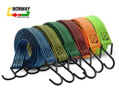 Motorcycle Part Metal Rubber Elastic Luggage Belt Rope - Image 1