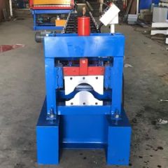 Aluminum Ridge Cap Tile Roll Forming Machine Roof Tile Ridge Capping Flashing Machine Bending Making Machine - Image 5