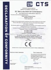 Certificates certificate from Zhejiang Hongxiang Connector Co., Ltd.