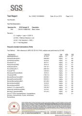 PAHS Test Report certificate from Shenzhen Jiuhong Century Seal Technology Co., Ltd.