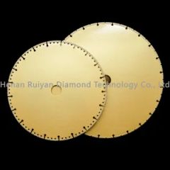 Brazed Cutter Diamond Grinding Saw Blade Diamond Cutting Disc for Metal Steel - Henan Ruiyan Diamond Technology Co., Ltd