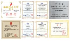 Enteprise Qualification certificate from Jiangsu Textile Research Institute Inc.