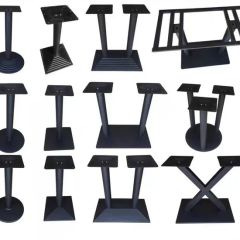 Black Office Furniture Leg Collection Trademark OEM Condition New Packing 40 PCS/CTN HS Code 9403990000 Model NO. ZY-F525-16 - Image 4