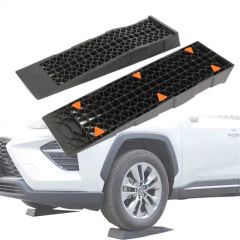 Low Profile Plastic Car Service Ramps Race Ramps Suitable for Repair Vehicles - Image 1