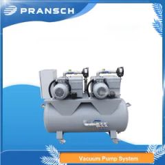 Double Stage Rotary Vane Vacuum Unit Weight 52kgs Origin China Model NO. RVP2 Noise 72 dB(a) Motor Power 4 Kw Trademark PRANSCH - Image 1