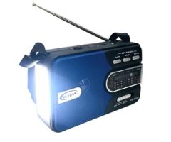 Professional Solar Radio with LED Light Bluetooth Speaker MP3 Player - Image 4