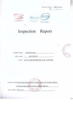 SS304 material report1 certificate from Guangdong SVA Precision Technology Co., Ltd.