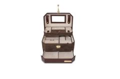 Handmade Luxury PU Leather Jewelry Box for Storage and Display - Image 5