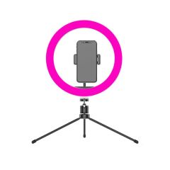 Desktop RGB LED Ring Light with Stand Tripod for Makeup, Youtube, Video, Photography - Image 3