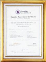 CE certificate of Shandong Leo International Trading Inc. – certificate photo, supplier certificates section