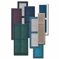 Window Shutters Privacy Feature Provides Privacy Material Premier Grade Timber-wood And Pvc Weather Resistance Protected From Natural - Image 1
