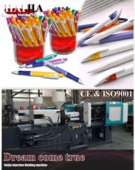Tooth Pick Injection Molding Machine B Haijiang Origin China Model NO. HJF 200T Specification 7.5T HS Code 8477101090 Trademark Haijiang - Image 2