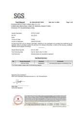 SGS Certificate of Chair Gas-lift certificate from Foshan Apple Star Furniture Co., Ltd.