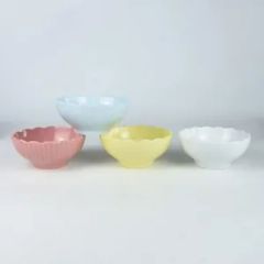 Assorted Color Kitchen Matte Porcelain Serving Bowls Dessert Ice Cream Soup Rice Fruits Small Portions Bowl - Image 2