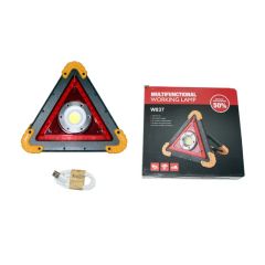 Portable 18650 Powered Car Emergency Triangle LED Warning Light - Image 6