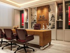 Contemporary Office Cabin Interior Service - Image 1