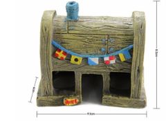 Fish Shrimp Hide House Aquarium Decor 1Y MOQ100 15D - Image 2