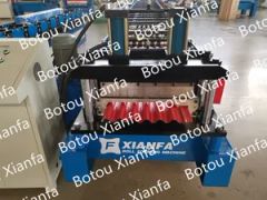 Single-Layer Cold-Formed Tile Pressing Machine Color Steel Cold Roll Forming Machine Roofing Panel Making Machine - Image 5