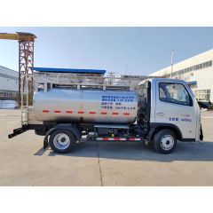 New Arrival Tank Vehicle Milk Liquid Transport 304 Stainless Steel Milk Truck - Image 3