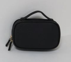 High Quality Cowhide Leather Cosmetic Bag - Image 1