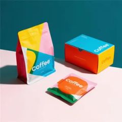 Custom Printed Coffee Cups Boxes Coffee Packaging Set - Image 3