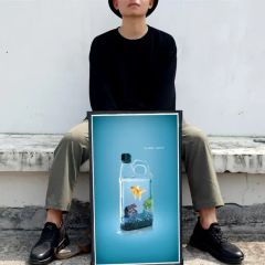 Hot Selling 21.5 / 32 Inch LED LCD Backpack Banner Advertising Signage Exhibition Stand Display Digital Advertising Player Human Walking LCD Display Billboard - Image 2