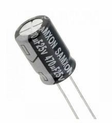 Aluminium Electrolytic Capacitors 470uf 25v Voltage 25 V Impregnation PCB Material Aluminium Voltage Rating 25 V Usage/Application - Kridha Enterprises