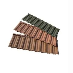 Decorative-Protection 2.08 Tile Per Sqm Classic Stone Coated Residential Metal Roof Tile - Image 1