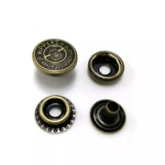 Factory Wholesale Good Quality Nickel Color Metal Snap Fastener for Garment and Bags - Shanghai Sky Industrial Products Co., Ltd