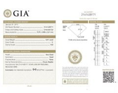 GIA Certification certificate from HENAN GRACE JEWELRY CO., LTD.