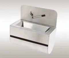 Household Integrated Wall Hanging Ashtray MOQ Low MOQ Origin China Trademark None Model NO. TBS116 HS Code 7326909000 Keywords Metal Ash Bin - Shanghai Tbm Industry Co., Ltd.