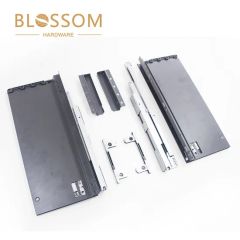 Soft Closing Undermount Drawer Slides Slim Drawer Box - Image 2