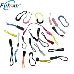 Custom Silicone Rubber Zipper Pull Ropes Zip Puller Fastener for Clothing Accessories - Image 3