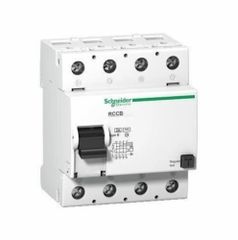 63 A Rccb Residual Current Circuit Breaker, 440V Type RCCB Voltage 440V Frequency 50 Hz Brand Schneider Senstivity - Image 1