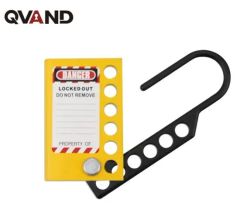 Heavy-Duty Lockout Hasp Set with Durable Safety Padlocks Color Yellow OEM Accepable Feature Durable Model NO. M-D26 Trademark - Image 4