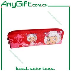 Pencil Case with Customized Logo and Color Origin China Trademark AG Style Lovely Technic Sewing Type Pencil Bag Logo Customized - Image 1