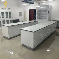 Customized Laboratory Work Benches Modern School Medical Chemical Biology Laboratory Bench - Image 2