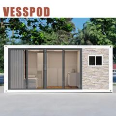 Luxury Living Modern Modular Flat Pack House Detachable Container House for Sale - Qingzhou Vessel Housing Technology Co., Ltd.