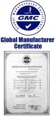 Certifications Show certificate from Guangzhou Mega Plastics Manufacturing Co., Ltd.