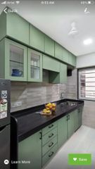L Shaped Modular Kitchen Design Types L-shaped Hardware Brand Customized Cabinet Material BWP Plywood Countertop Material - Image 12