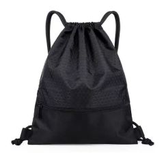 Xianghui Polyester Waterproof Drawstring Backpack Sports Drawstring Promotional Bags - Image 4