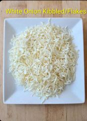 Premium Export Quality Dehydrated White Onion Flakes Kibbled 8-15mm - 100% Natural, 4% Moisture Max, No Additives, - Image 2