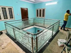 Ss Glass Railing Steel Grade SS 202 Application Balcony Material Grade SS 304 Durabilityss304 Great Material Stainless - Image 2