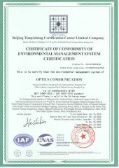 ISO certificate from Shanghai Gengyun Industrial Co., Ltd.