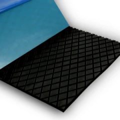 Mining Conveyor Belt Diamond Pulley Lagging Rubber Sheet with Cn Bonding Layer - ZHENGZHOU BAI-OTT NEW MATERIAL CO., LTD.